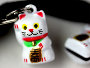 Lucky Bell Charm Close Up