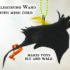 Wand with Cord & Batnip Bat