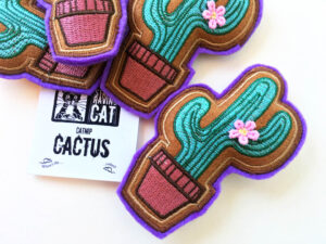 Cactus Catnip Toy Closeup