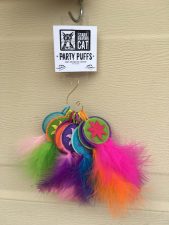 Party Puffs Catnip Toy Point of Purchase
