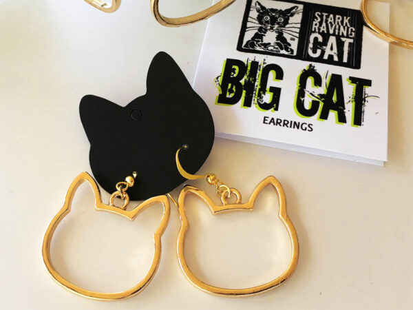 Big Cat Earrings