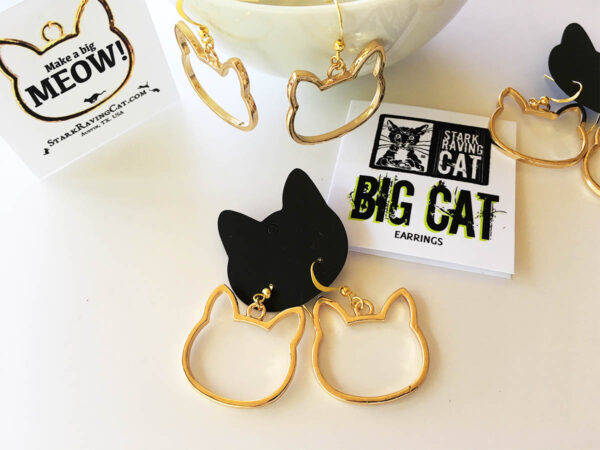 Big Cat Earrings