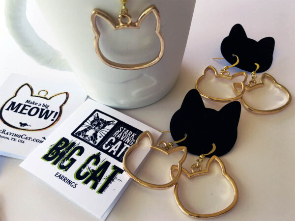 Big Cat Earrings