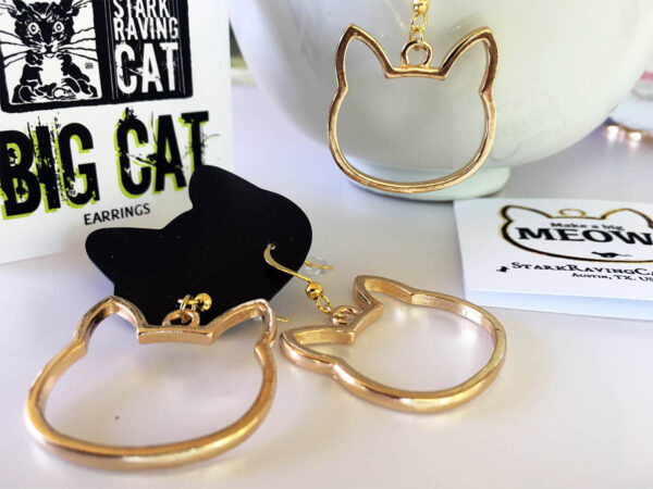 Big Cat Earrings