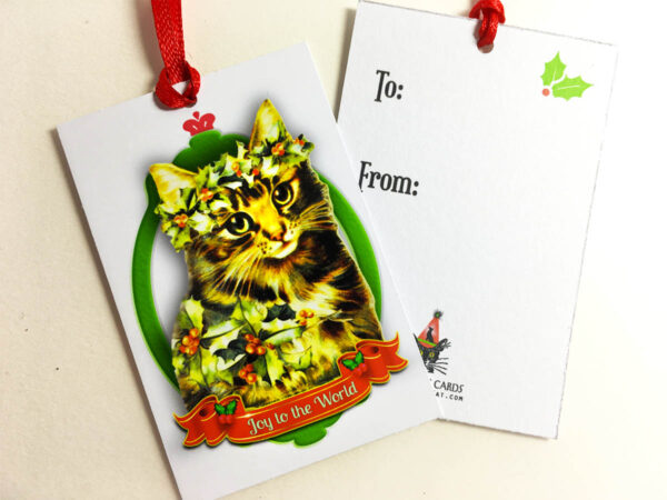 Gift Tags For Cat Lovers For Christmas And Hanukkah