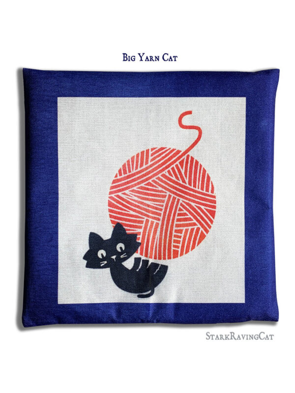 Big Yarn Cat Mat Cushion