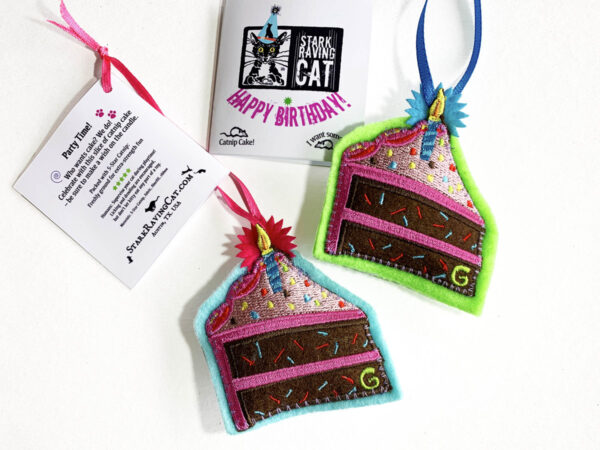 Birthday Cake Catnip Cat Toys