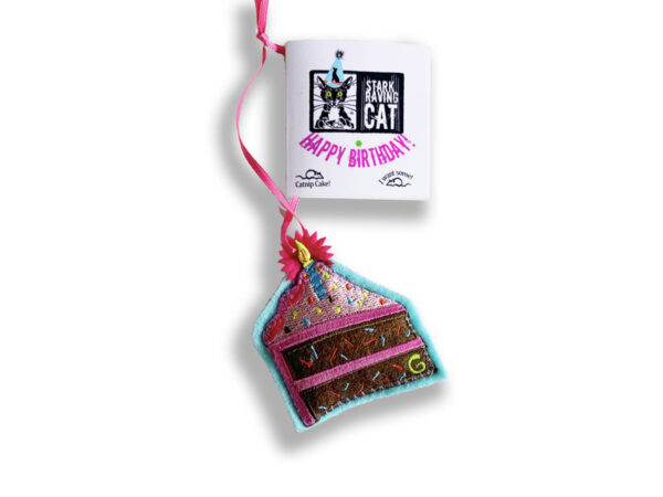 Birthday Cake Catnip Cat Toy