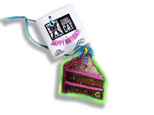 Birthday Cake Catnip Cat Toy