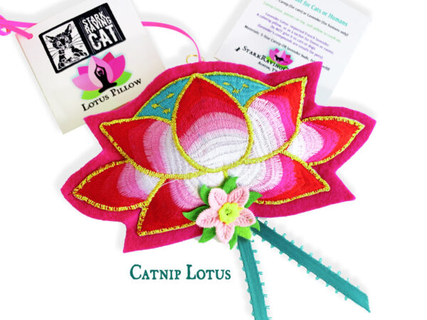 Lotus Pillow Catnip Cat Toy