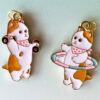 Cat Charms and Christmas Ornaments