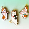 Cat Charms and Christmas Ornaments