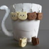Cat Cookie Earrings