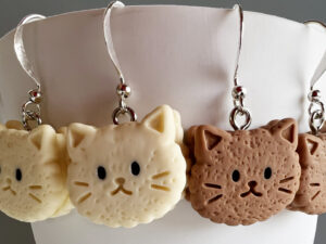 Cat Cookie Earrings