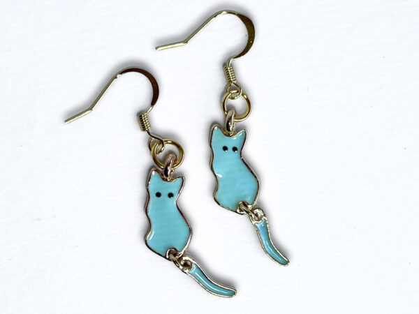 Wiggling Cat Tail Earrings