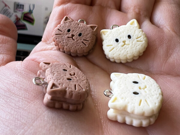 Cat Cookie Earrings