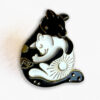 Hugging Cats Pin