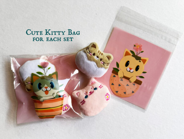 Itty Bitty Kitties Catnip Toys or Ornaments