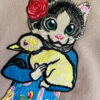 Cat & Duck Lap Blanket