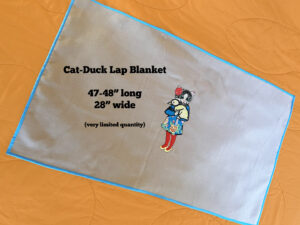 Cat & Duck Lap Blanket