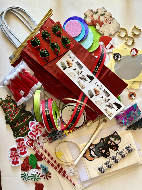 Christmas Cat Craft Supply Kit