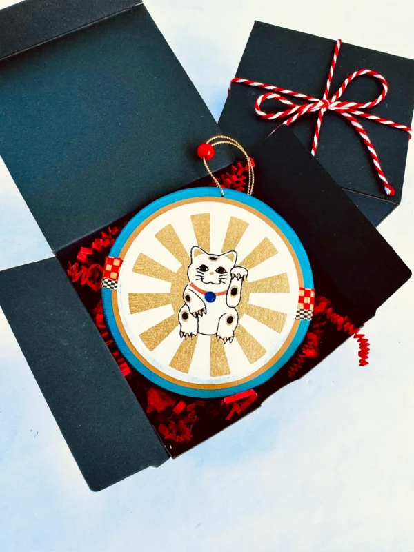 Lucky Cat Ornament