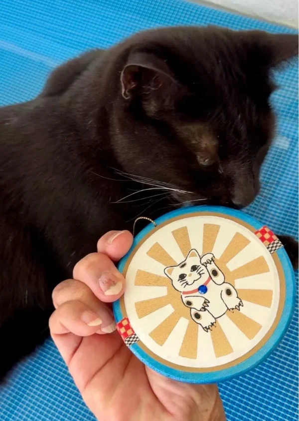 Lucky Cat Ornament