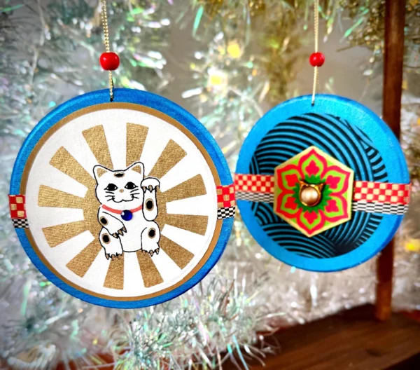 Lucky Cat Ornament