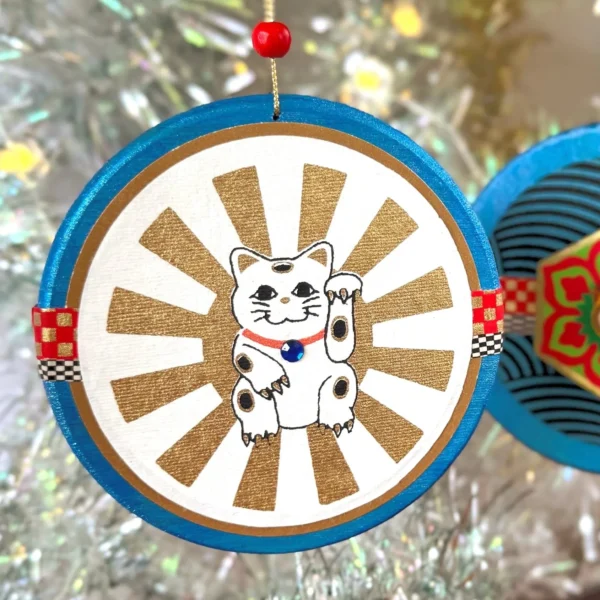 Lucky Cat Ornament