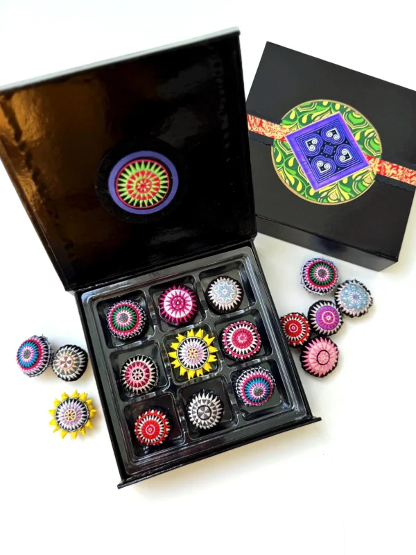 Embroidered Tribal Balls