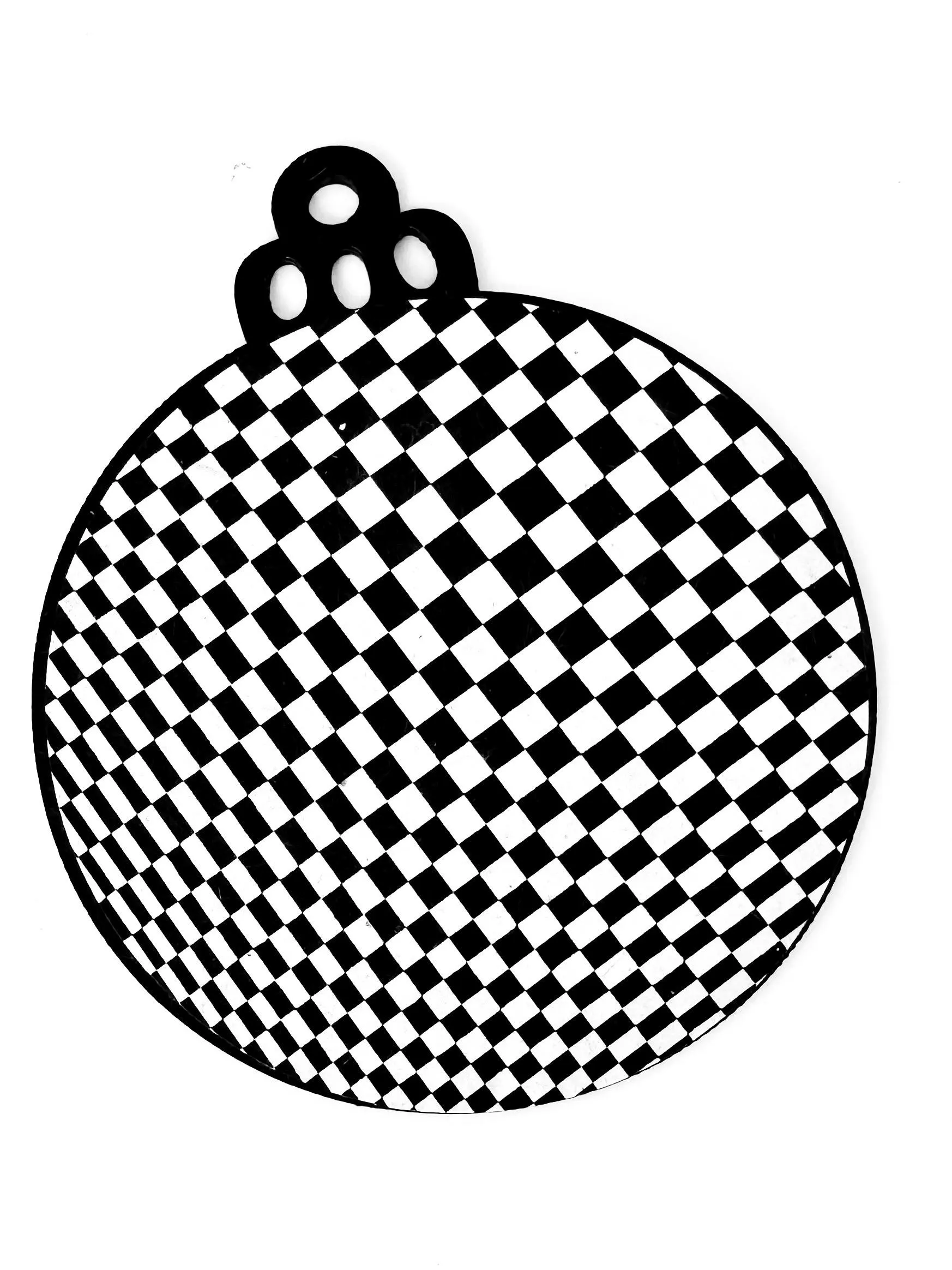 Op Art Ornament