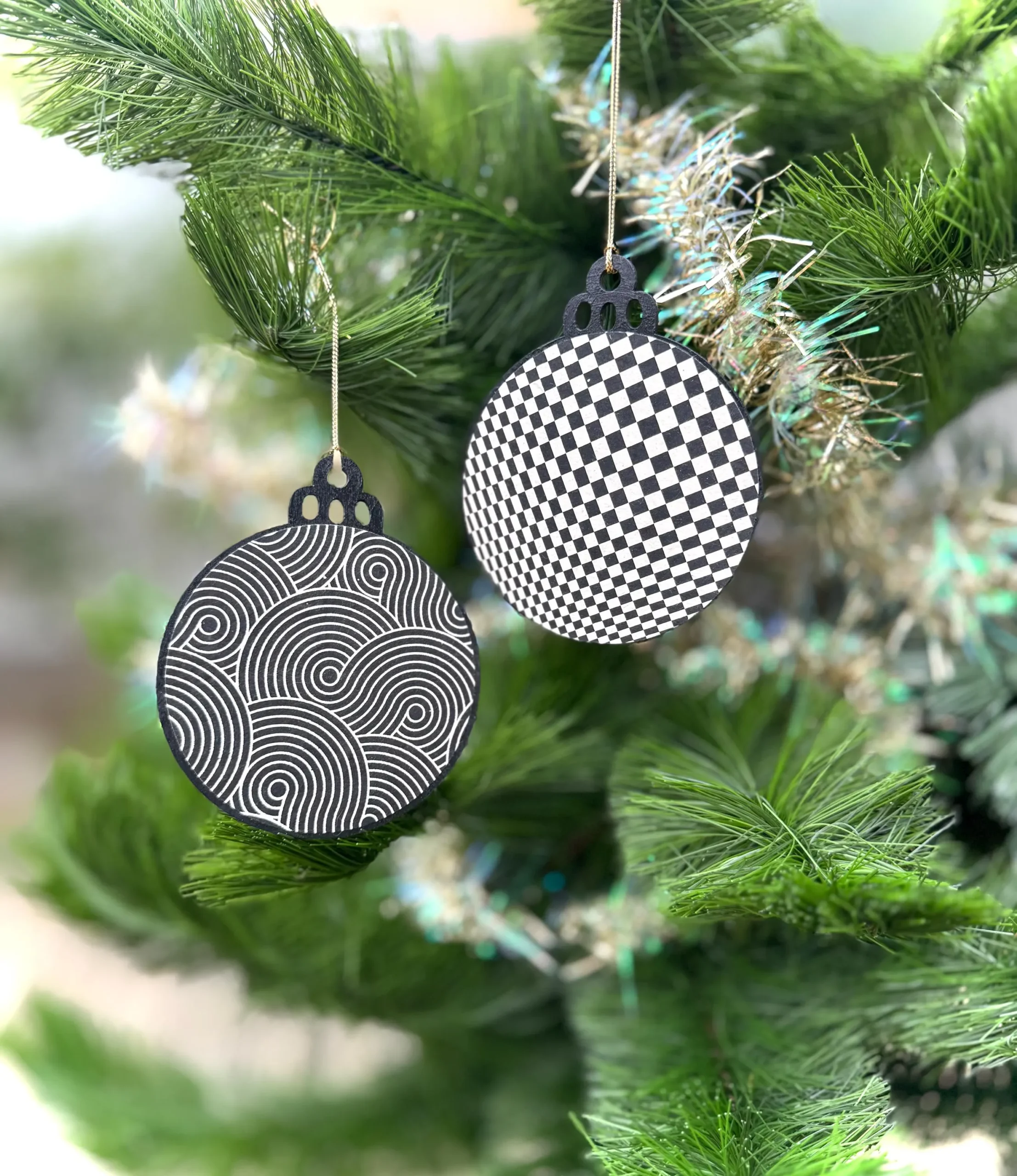 Op Art Ornament