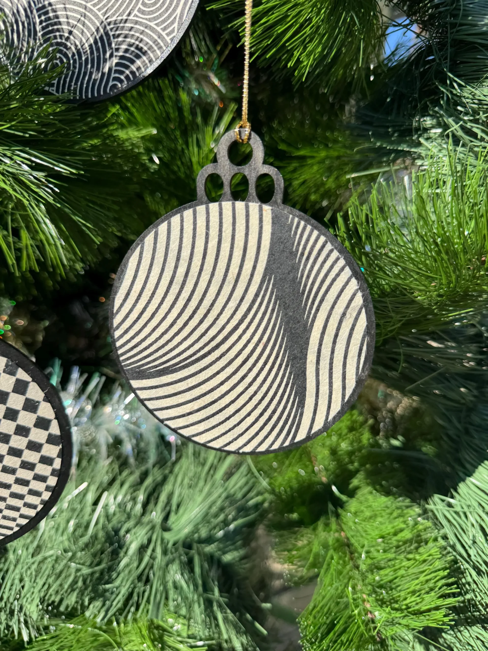 Op Art Ornament