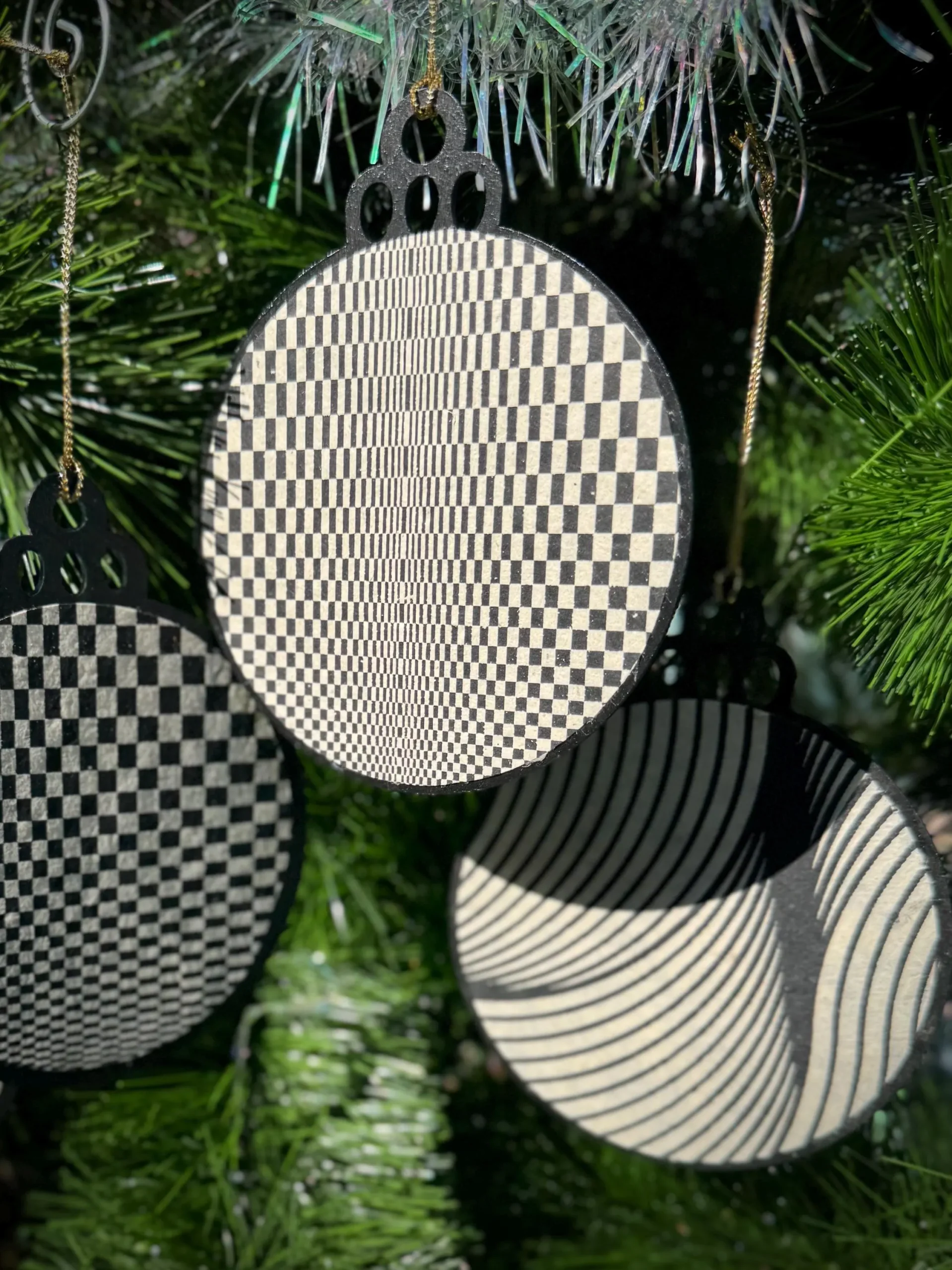 Op Art Ornament