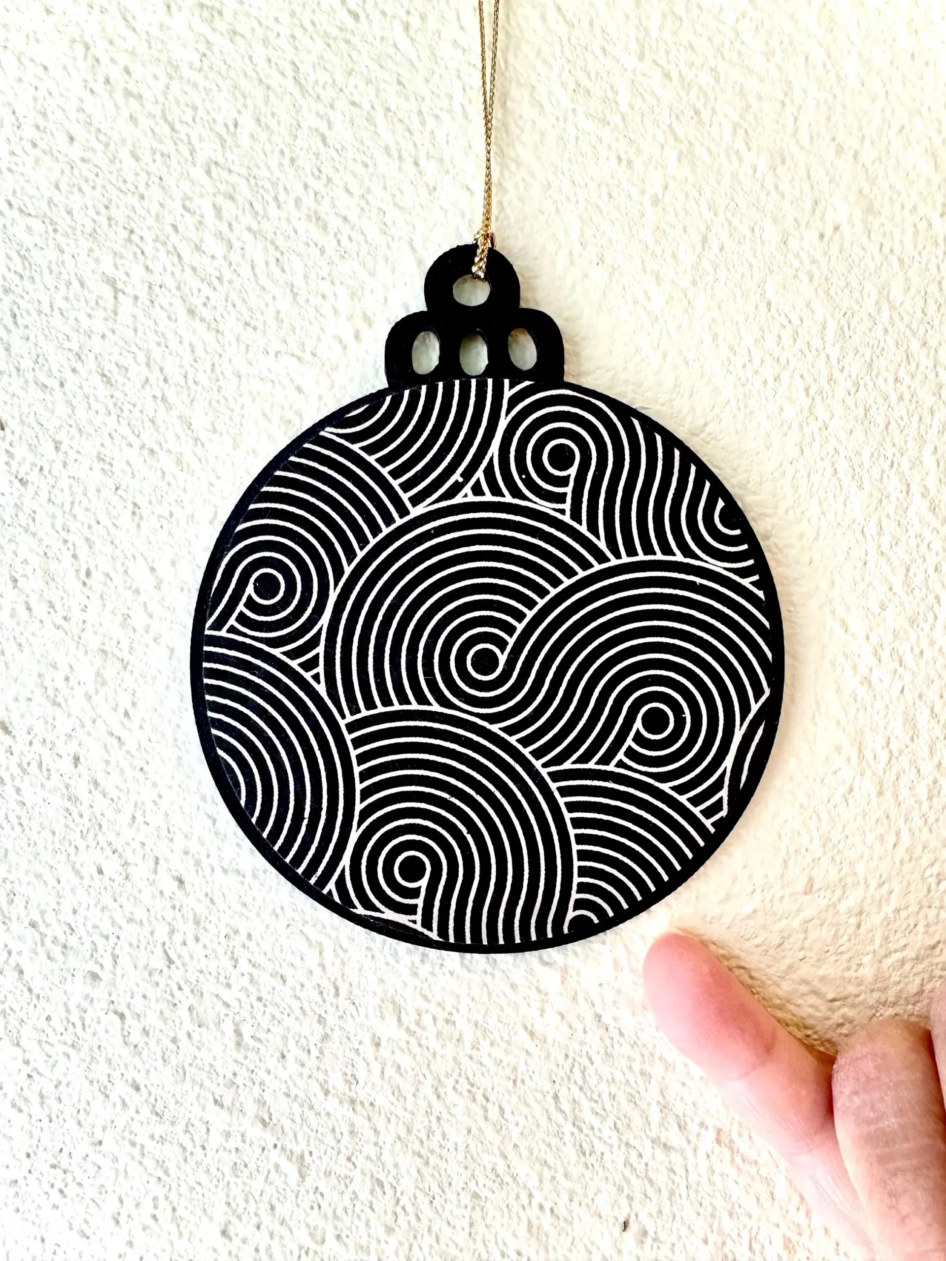 Op Art Ornament