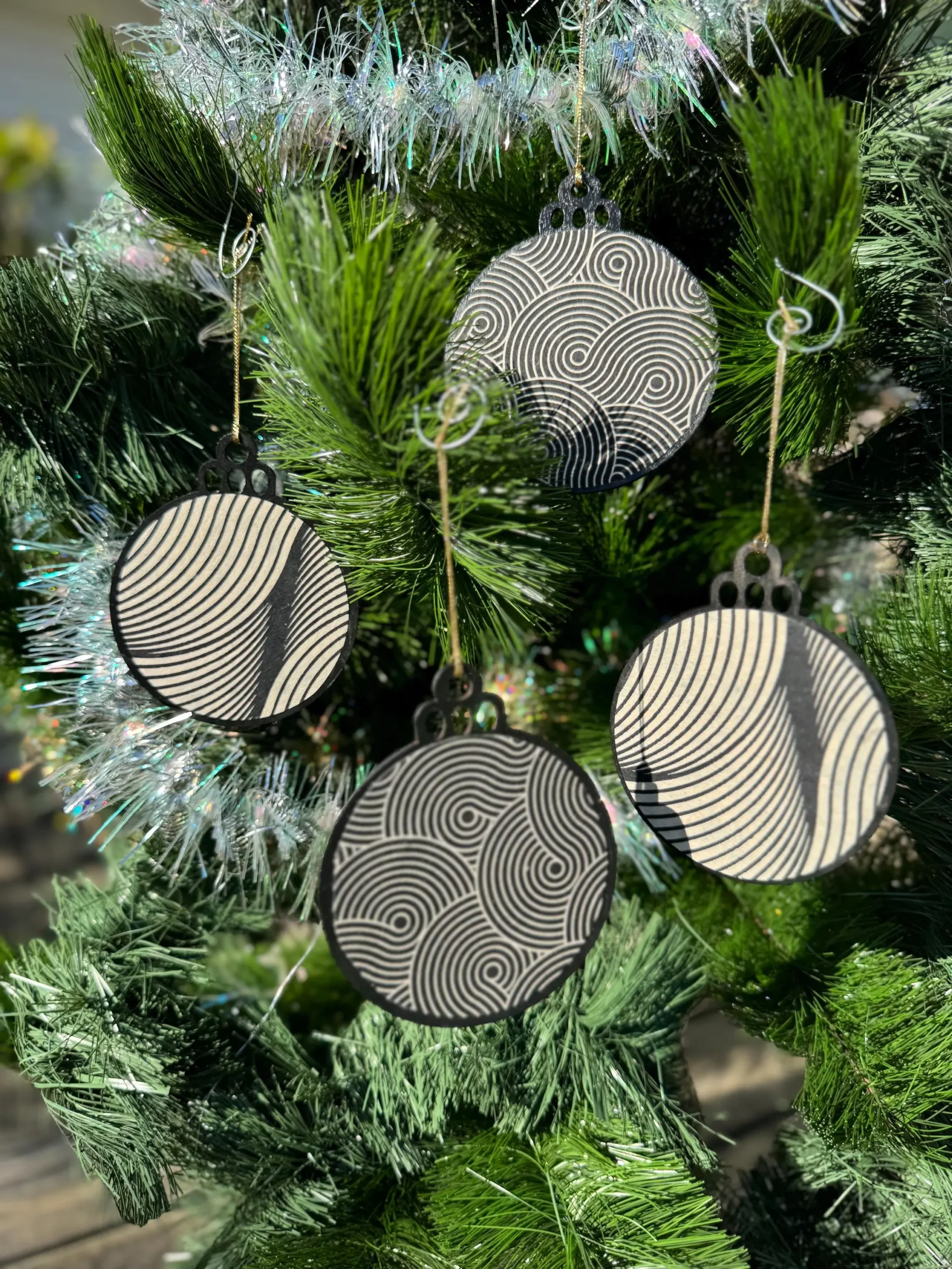 Op Art Ornament
