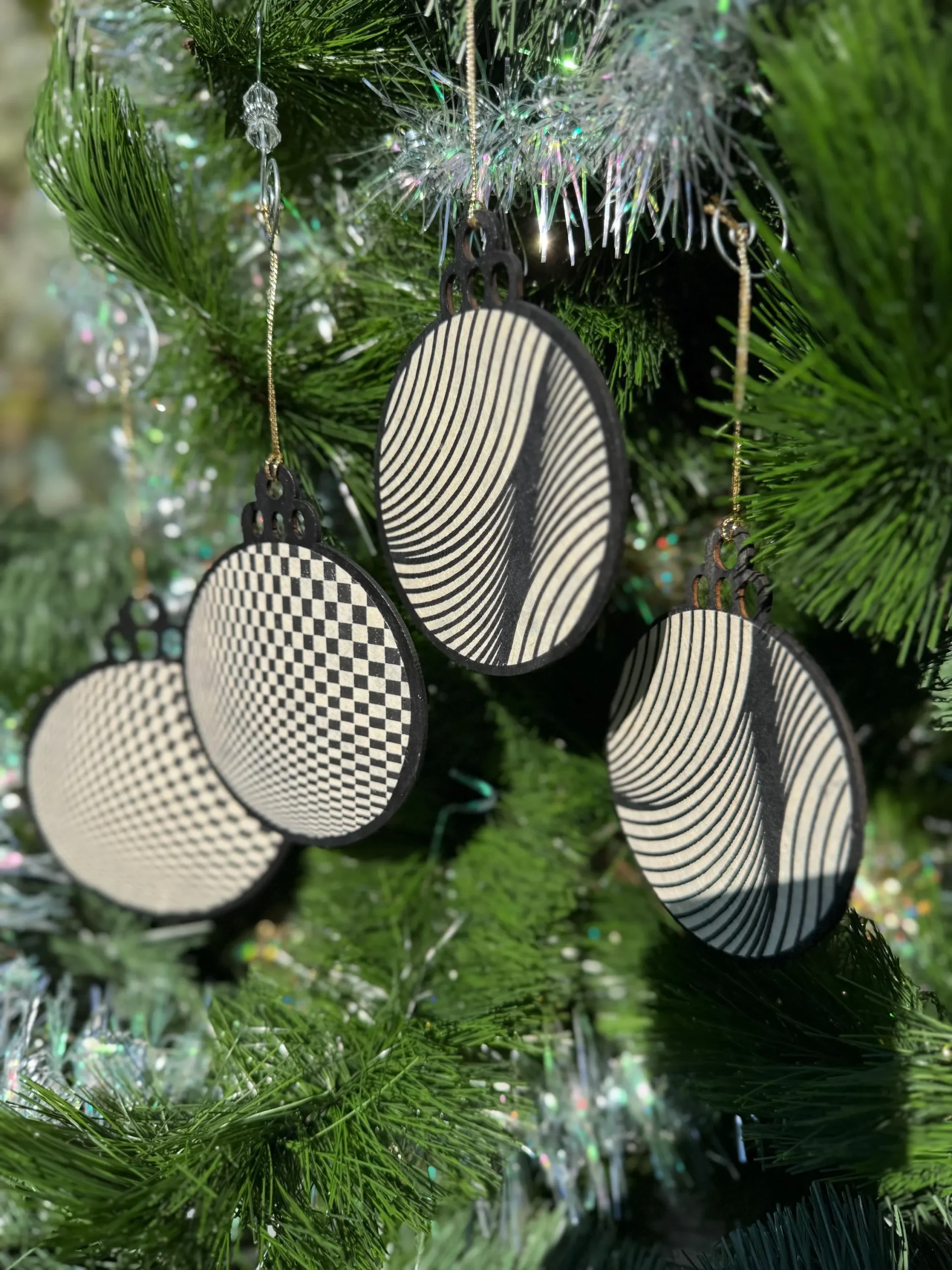 Op Art Ornament